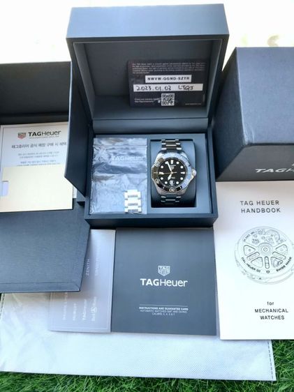 Tag Heuer Aquaracer Calibre 5 Professional 300 Black Ceramic Black Dail WBP201A🇨🇭🇨🇭
 รูปที่ 10