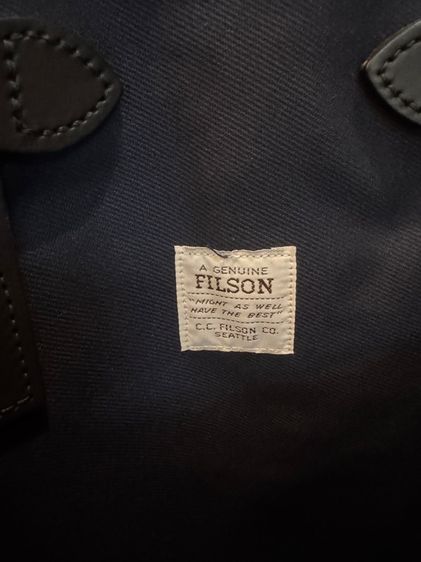 FILSON TOTE WITHOUT ZIPPER NAVY รูปที่ 2
