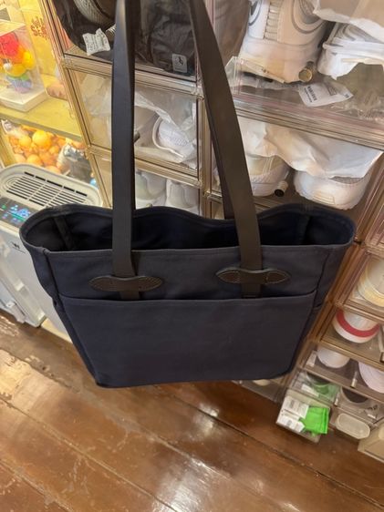 FILSON TOTE WITHOUT ZIPPER NAVY รูปที่ 6
