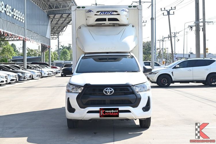 Toyota Hilux Revo 2023 2.4 Entry Pickup ดีเซล ไม่ติดแก๊ส เกียร์ธรรมดา ขาว รูปที่ 2