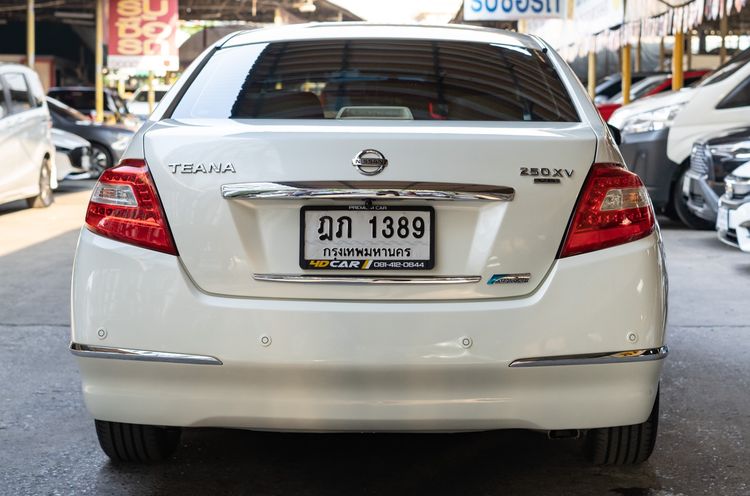 Nissan Teana 2010 2.5 250 XV Sedan เบนซิน ไม่ติดแก๊ส เกียร์อัตโนมัติ ขาว รูปที่ 4