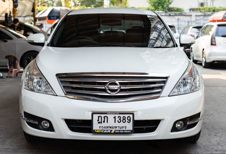 Nissan Teana 2010 2.5 250 XV Sedan เบนซิน ไม่ติดแก๊ส เกียร์อัตโนมัติ ขาว