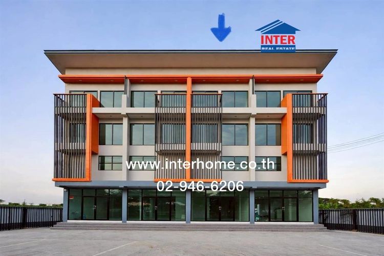 อาคารพาณิชย์ 3.5 ชั้น 16.1 ตร.ว อาคารพาณิชย์ ใกล้แฟชั่นไอส์แลนด์ ติดถนนวงแหวน-รามอินทรา เขตคันนายาว กรุงเทพมหานคร