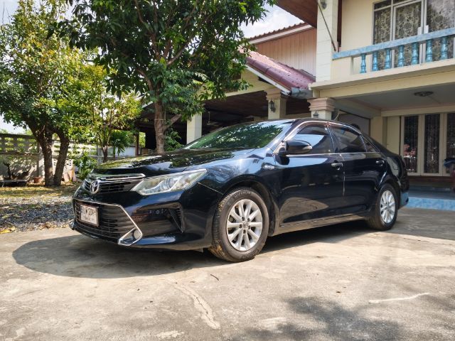 Toyota Camry 2016 2.0 G Sedan เบนซิน ไม่ติดแก๊ส เกียร์อัตโนมัติ ดำ รูปที่ 2