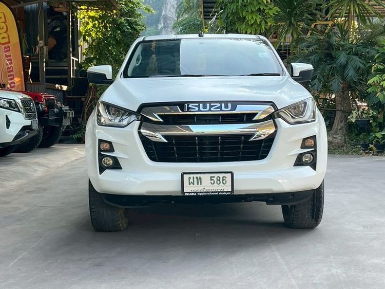 Isuzu D-MAX 2021 1.9 Hi-Lander L Pickup ดีเซล ไม่ติดแก๊ส เกียร์ธรรมดา ขาว รูปที่ 3