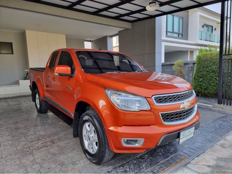 Chevrolet Colorado 2015 2.5 LT Z71 Pickup ดีเซล ไม่ติดแก๊ส เกียร์ธรรมดา ส้ม รูปที่ 2