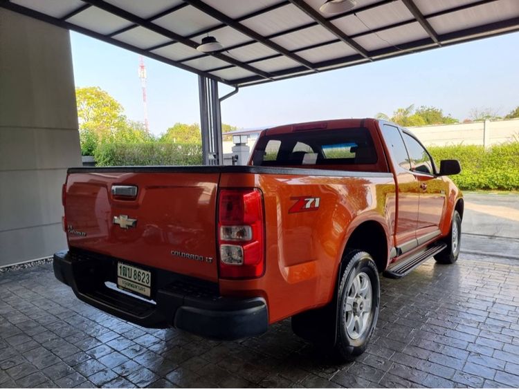 Chevrolet Colorado 2015 2.5 LT Z71 Pickup ดีเซล ไม่ติดแก๊ส เกียร์ธรรมดา ส้ม รูปที่ 4