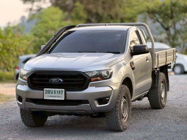 Ford Ranger 2017 2.0 Bi-Turbo SWB 4WD Pickup ดีเซล ไม่ติดแก๊ส เกียร์อัตโนมัติ เทา รูปที่ 2