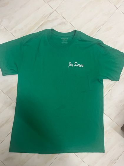 แขนสั้น เขียว ฟรีไซส์ เสื้อทีเชิ้ต เสื้อGildan with "Joy Singers“