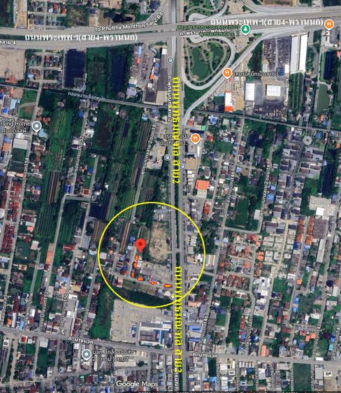 ขายที่ดินถมแล้วใกล้ถนนพุทธมณฑลสาย2 เนื้อที่215ตรว.เขตบางแค กรุงเทพฯ รูปที่ 3