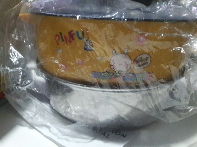 22cm หม้อไฟฟ้า หม้อชาบู หม้อไฟฟ้าอเนกประสงค์ กระทะไฟฟ้าเอนกประสงค์ หุง อุ่น ตุ๋น ต้ม เคลือบเทปล่อน 3in1 รูปที่ 4