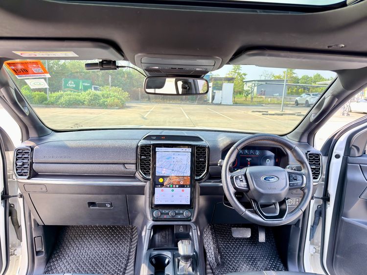 Ford Everest 2024 2.0 Bi-Turbo Wildtrak 4WD Sedan ดีเซล ไม่ติดแก๊ส เกียร์อัตโนมัติ ขาว รูปที่ 3