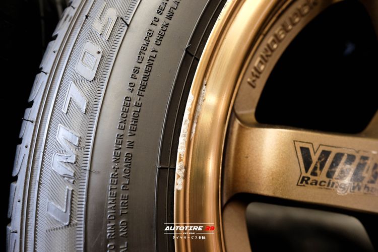 ล้อ TE37 ขอบ 15 มือสอง พร้อมยางปี 22 รูปที่ 3