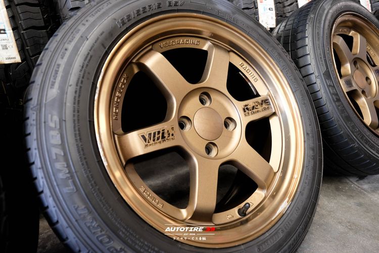 ล้อ TE37 ขอบ 15 มือสอง พร้อมยางปี 22 รูปที่ 5