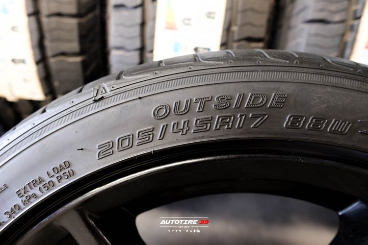 ล้อ P1 พร้อมยางขอบ 17 ตามสภาพชุดละ 6,000บ. รูปที่ 5