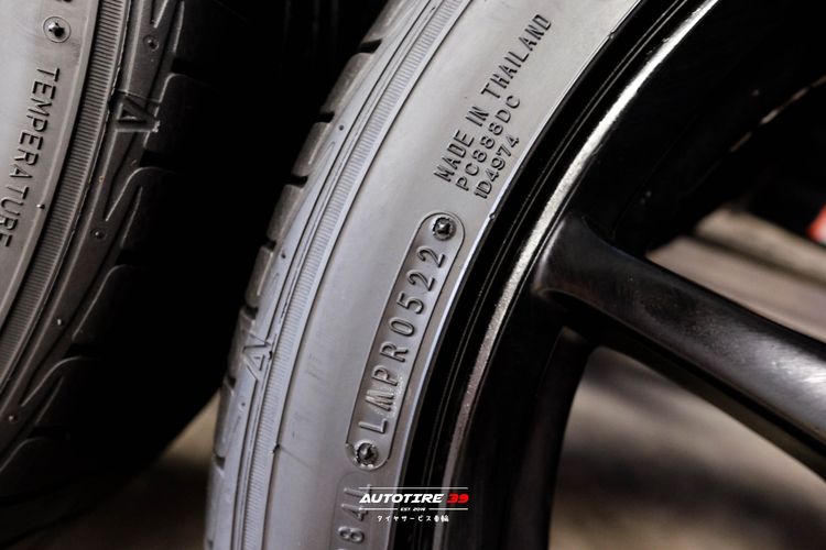 ล้อ P1 พร้อมยางขอบ 17 ตามสภาพชุดละ 6,000บ. รูปที่ 6