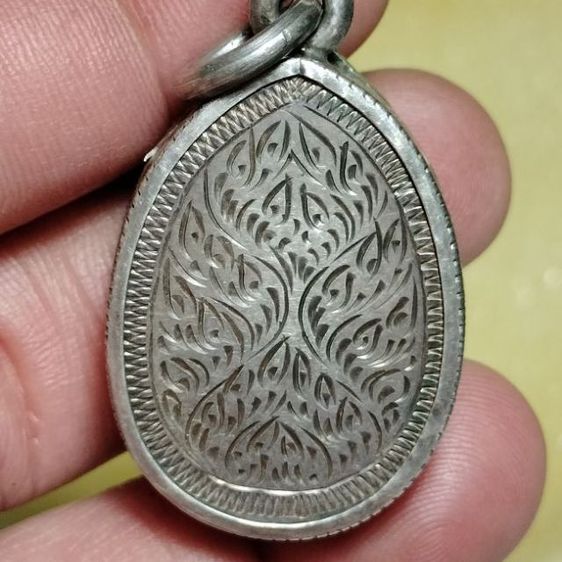 พระกรุวัดพลับเก่าๆ พร้อมกรอบเงินปิดหลังหนาๆ  รูปที่ 2