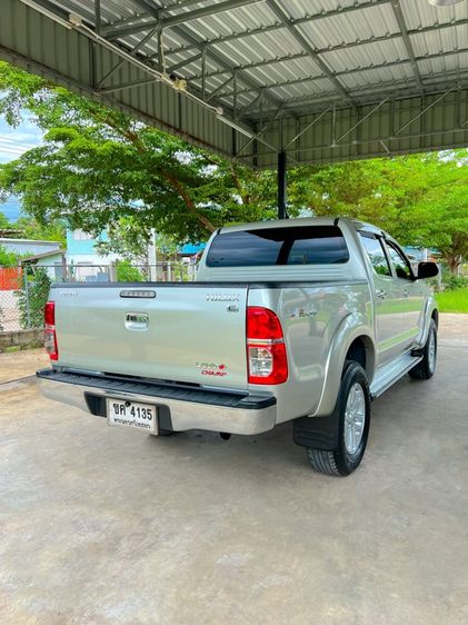 Toyota Hilux Vigo Champ 2014 Double Cab 2.5 E VNT Prerunner Pickup ดีเซล ไม่ติดแก๊ส เกียร์อัตโนมัติ บรอนซ์เงิน รูปที่ 3