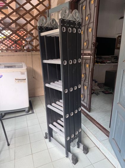 บันไดอลูมิเนียม 6เมตร พับได้ รูปที่ 3