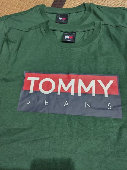 เสื้อยืดคอกลม TOMMY สายเขียว รูปที่ 10