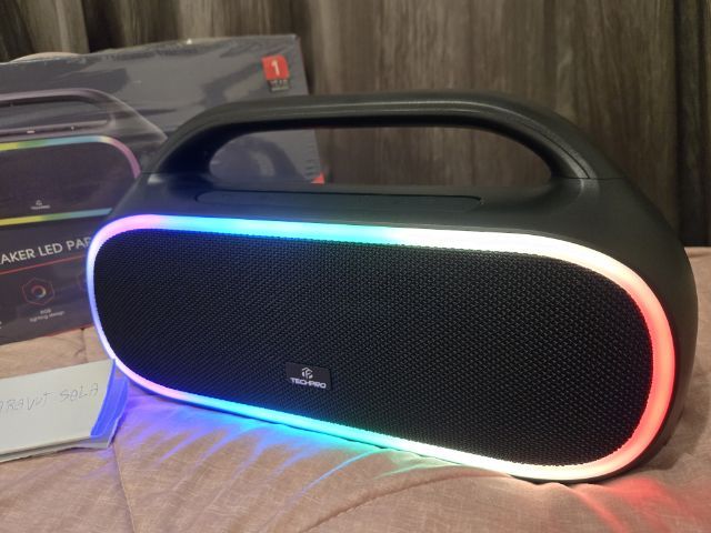 TECHPRO Bluetooth Speaker LED Party รูปที่ 2