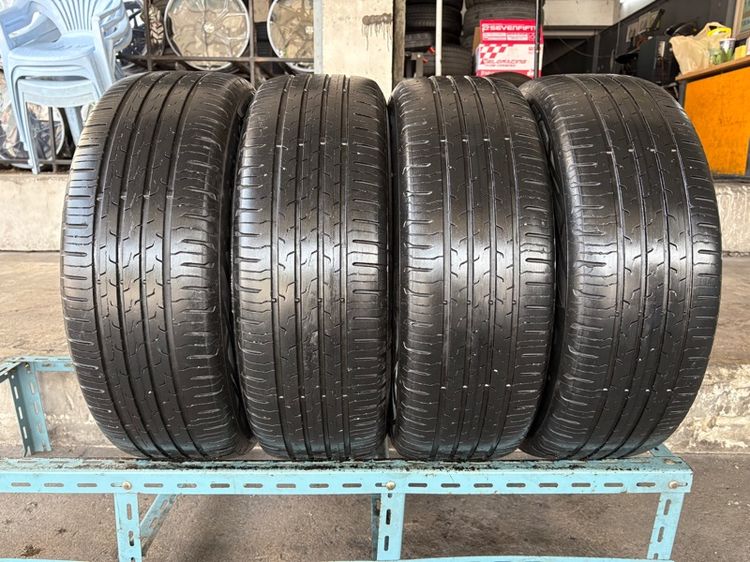 ล้อแม็กขอบ17 NISSAN KICKS ใส่ TEANA JUKE SYLPHY ได้เลยจ้า มีรอยตามการใช้งาน พร้อมยางCONTINENTAL205-55-17 ปี22 ปีแท้  รูปที่ 6