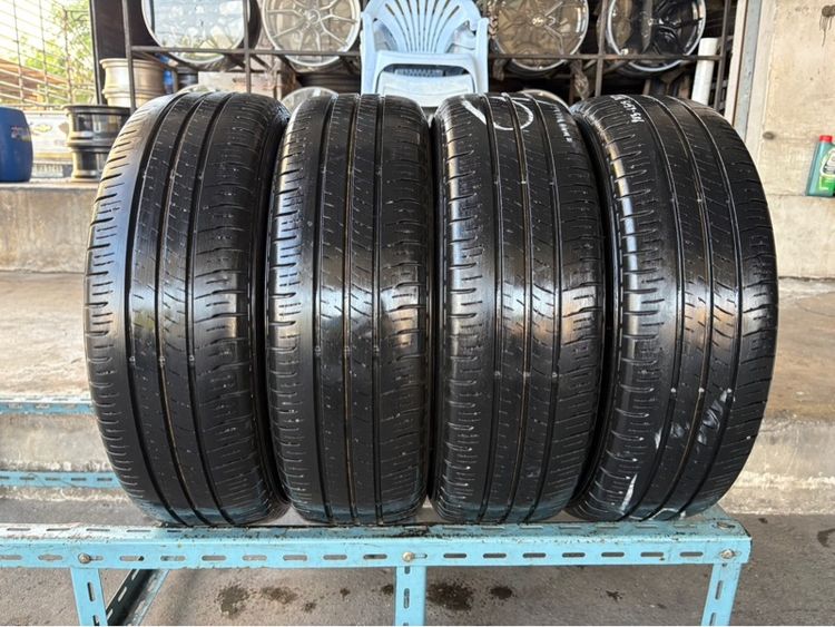 ล้อแม็กขอบ15 TOYOTA YARIS ใส่ VIOS ได้เลยจ้า มีรอยตามการใช้งาน พร้อมยางDUNLOP185-65-15 ปี23 ปีแท้  รูปที่ 6