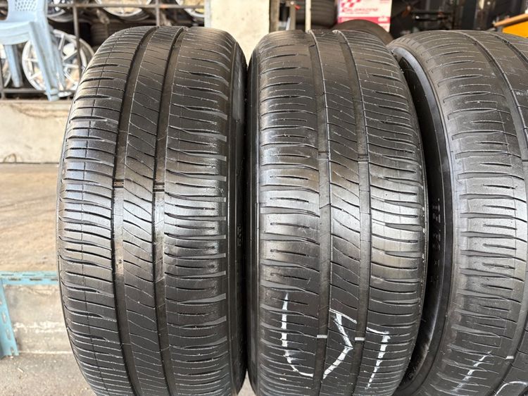 ล้อแม็กมือ1 ขอบ15 TC005 4รู100 กว้าง7 ออฟ35 สีดำเงา งานSEVENFIFTH งานสวยมาก  พร้อมยางมือ2 MICHELIN185-60-15 ปี23 ปีแท้  รูปที่ 5