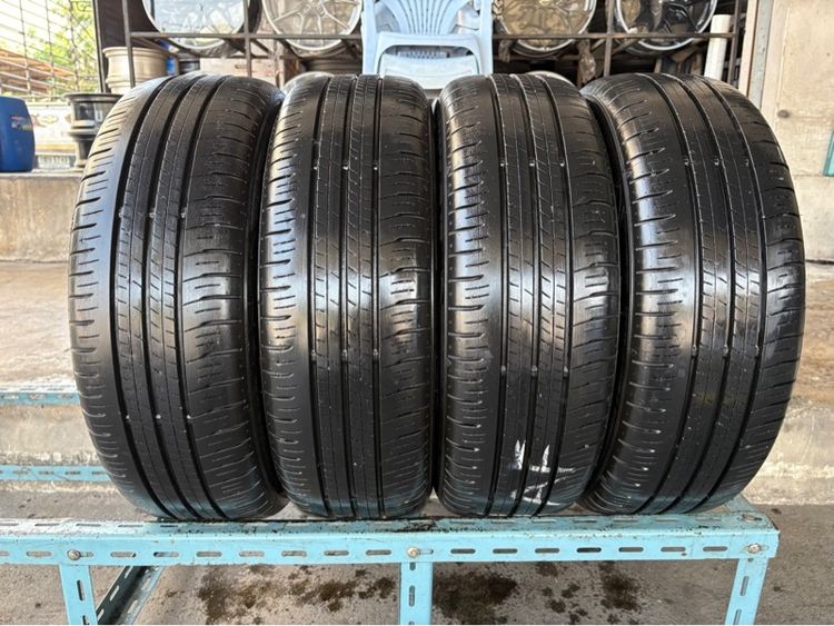 ล้อแม็กมือ1 ขอบ15 ก้านY 4รู100 กว้าง7 ออฟ35 สีดำ ล้อเบา FLOW FORMING งานSEVENFIFTH งานสวยมากๆ พร้อมยางมือ2 DUNLOP185-60-15 ปี23 ปีแท้  รูปที่ 5