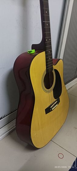 ขายกีต้าร์โปร่ง อะคูสติค สภาพ70-80เปอร์เซ็น เสียงดีสภาพพร้อมใช้งานอุปกรณ์ครบ 900 รูปที่ 4