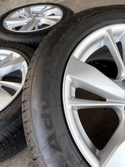 ล้อแม็กขอบ17 NISSAN TEANA (ล้อทำสีมาใหม่เพื่อความสวยงาม ไม่มีซ่อม) พร้อมยางBFGOODRICH215-55-17 ปี24 ปีแท้  รูปที่ 10