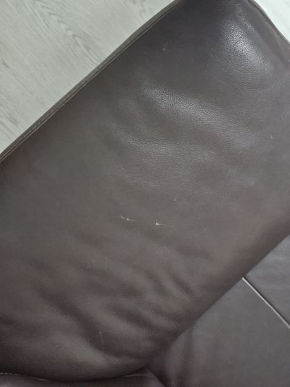 โซฟาหนัง 90 ซม สีน้ำตาลเข้ม สีโอ๊ค รูปที่ 9