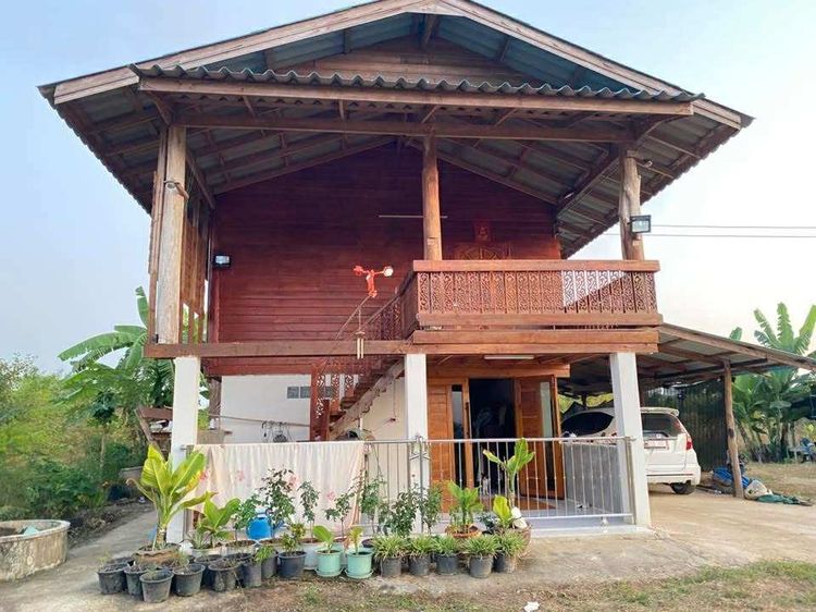 มีบางส่วน 2025 ขายบ้าน 2 ชั้น สร้างใหม่ บนเนื้อที่ 2 ไร่ ติดถนนดำ อ.ศรีสัชนาลัย สุโขทัย รูปที่ 2