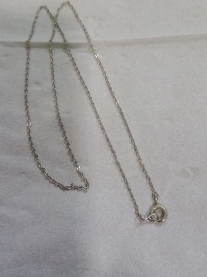 สร้อยเงินแท้ ยาว 18 นิ้ว จากต่างประเทศค่ะ