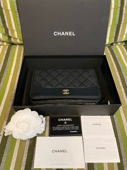 หญิง ดำ หนังแท้ กระเป๋า CHANEL 