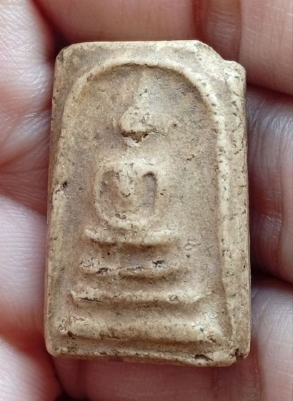 พระสมเด็จบางขุนพรหมพิมพ์เกศบัวตูม กรุเก่า รูปที่ 15