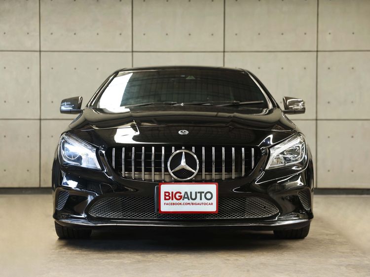 Mercedes-Benz CLA-Class 2018 CLA200 Sedan เบนซิน ไม่ติดแก๊ส เกียร์อัตโนมัติ ดำ รูปที่ 3