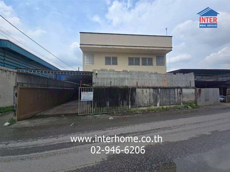 ที่ดินพร้อมโกดัง 2 ชั้น 100 ตร.ว. ที่ดินพร้อมโกดัง ซอยหนองระแหง4 แยก7 ถนนสุขาภิบาล5 ถนนสายไหม เขตคลองสามวา กรุงเทพมหานคร