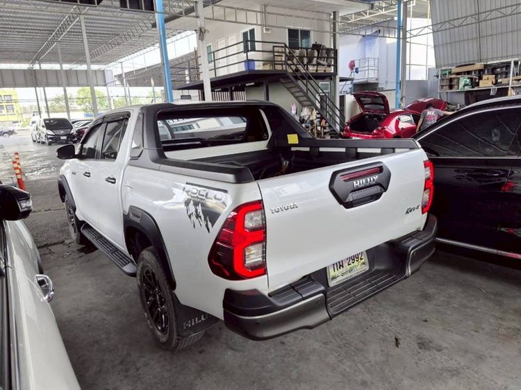 Toyota Hilux Revo 2023 Double Cab Prerunner 2x4 2.4 Rocco Pickup ดีเซล ไม่ติดแก๊ส เกียร์อัตโนมัติ ขาว รูปที่ 4