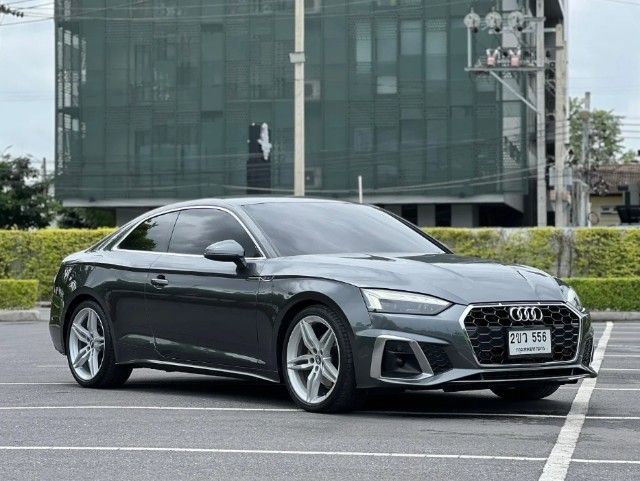 รถ Audi Audi A5  Coupe 40 TFSI S line สี เทา