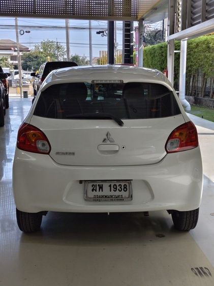 Mitsubishi Mirage 2012 1.2 GL Sedan เบนซิน ไม่ติดแก๊ส เกียร์อัตโนมัติ ขาว รูปที่ 4