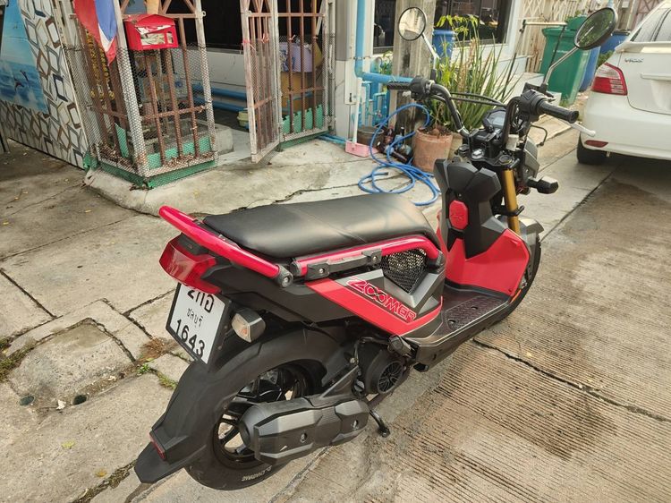 🛵ยังไงก็ขาย ZOOMER-X ปี 61 เครื่องดี สีสวย สตาร์ทมือ เล่มชุดโอนครบ+เปลี่ยนถ่ายน้ำมันเครื่องฟรี ส่งฟรี30 ก.ม รูปที่ 7