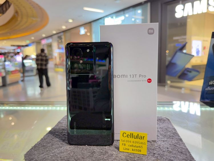 512 GB (ติดจอง)Xiaomi 13T Pro 512GB สภาพสวยมาก เครื่องไทย ครบกล่อง
