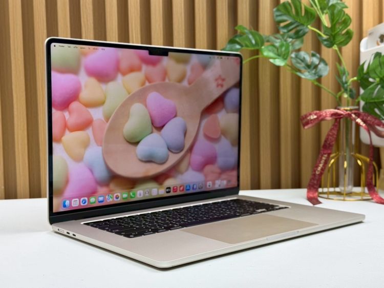 MacBook Air 15-inch M2 2023 Ram8GB SSD256GB Starlight  รูปที่ 3