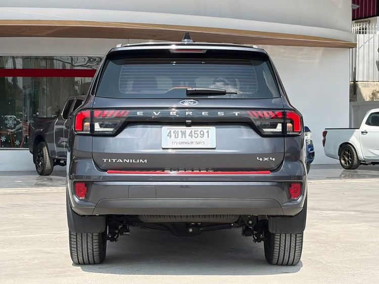 Ford Everest 2023 2.0 Bi-Turbo Titanium+ 4WD Utility-car ดีเซล ไม่ติดแก๊ส เกียร์อัตโนมัติ เทา รูปที่ 4