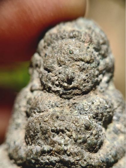 พระสังกัจจายน์ พิมเล็ก กรุเขาพนมเพลิง จ.สุโขทัย เนื้อชินเงินแท้  รูปที่ 2