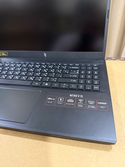 โน๊ตบุ๊ค Notebook Acer Nitro V15 ANV15-41-R488 การ์ดจอ RTX3050 แรงๆ อายุไม่กี่วัน เหมือนได้มือ 1 ประกันยาวมาก สอบถามได้ครับ รูปที่ 5