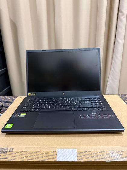 โน๊ตบุ๊ค Notebook Acer Nitro V15 ANV15-41-R488 การ์ดจอ RTX3050 แรงๆ อายุไม่กี่วัน เหมือนได้มือ 1 ประกันยาวมาก สอบถามได้ครับ รูปที่ 3