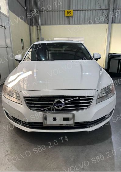 Volvo S80 2014 2.0 T4 Sedan เบนซิน ไม่ติดแก๊ส เกียร์อัตโนมัติ ขาว