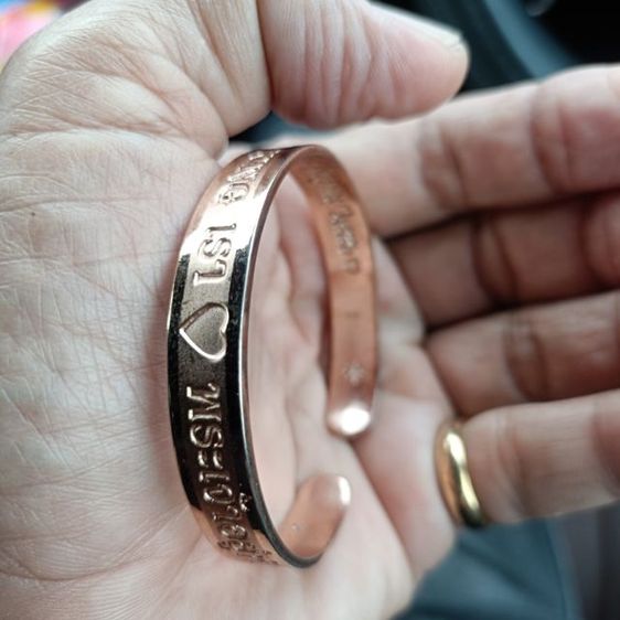 ข้อมือกำไลพ่อหลวงตอก14K-585 รูปที่ 2